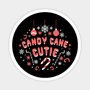 candy cane cutie Magnet